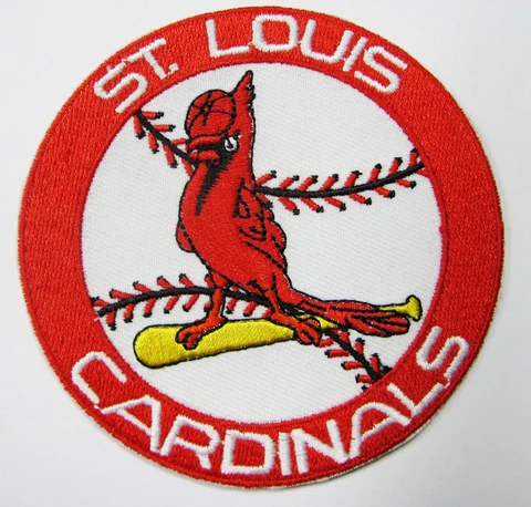 (1) LOT OF MLB BASEBALL ST. LOUIS CARDINALS (3 1/2" RD) PATCH PATCHES ITEM # 68 Cover