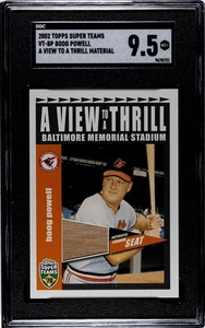 2002 Topps Super Teams Boog Powell View to a Thrill VT-BP SGC 9.5 MINT+ - Bild 1 von 2