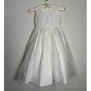 Strasburg Girls Flower Girl Wedding Dress Size 6 Ivory Formal Occasion Communion - Picture 1 of 8