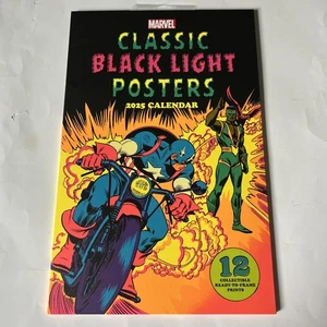 Marvel 20"x30" Schwarzlicht Poster 2025 Calander-Capt America Falcon-LizenzRepro - Bild 1 von 16