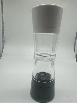 Cole & Mason Lincoln Duo Salt and Pepper Grinder Combo, Acrylic Combination Mill - Image 1 of 4