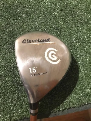 Cleveland Left Handed Launcher Titanium 15* 3 Wood Regular 55g Graphite Shaft LH - Image 1 of 4