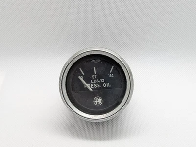 Manómetro de presión de aceite Jaeger Italia Alfa Romeo 114 libras Foto 1 de 2