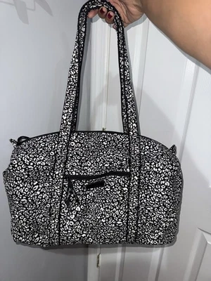 "Bolso de Lona Vera Bradley Camuflado Estampado de Gato Viaje Gimnasio 17x9x8"" F" Foto 1 de 4