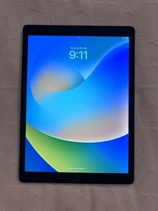 Apple iPad Pro (12.9 Inch) 32GB A1584 1st Gen Black Front Bezel - Picture 1 of 9