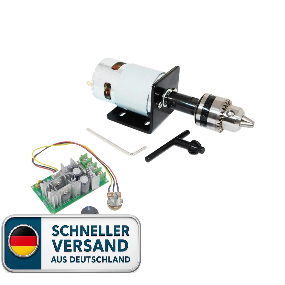 PWM-Regler | B10-Bohrfutter | 20A Motor-Set - Bild 1 von 4