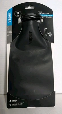 Vapur Anti Wide Mouth Bottle 1 L 34 Oz Foldable Reusable Dishwasher Ok Blackout - Image 1 of 2