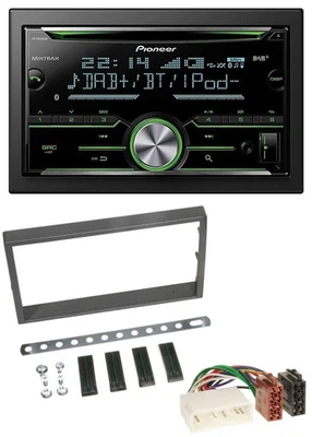 Pioneer Bluetooth MP3 DAB 2DIN USB CD Autoradio für SSangYong Kyron ab 2005 - Bild 1 von 4