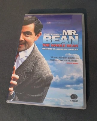 Mr. Bean The Whole Bean: Remastered Collection (DVD, juego de 4 discos con inserto)  Foto 1 de 4