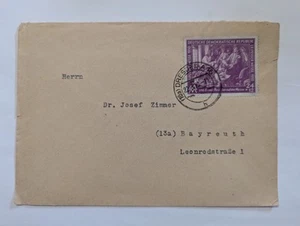 RDA Nº 248 EF Feria de Primavera de Leipzig 1950 - Imagen 1 de 5