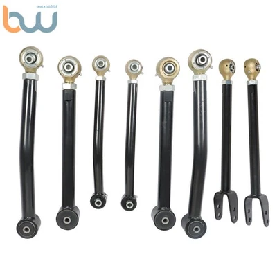 For 2007/2008-2018 Jeep Wrangler JK Full Set Adjustable 0-6" Lift Control Arms Foto 1 de 4