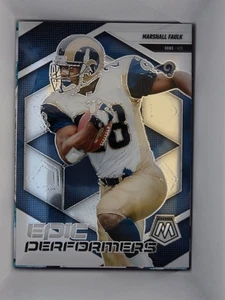 Panini Mosaic Marshall Faulk Epic Performers Prizm #14 Rams 2025 Salón de la fama - Imagen 1 de 2
