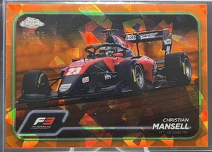 2024 Topps Chrome Sapphire Formula 1 F1 Christian Mansell Orange 11/25 #136 - Bild 1 von 2
