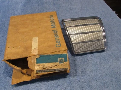 NOS GM Rear Seat Speaker Grill 1950's 1960's Chevy Olds Pontiac Buick Cadillac - Image 1 of 4