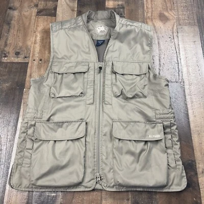 Exoficcio Travel & Adventure Unisex Vest Beige Size Small Fishing/Outdoor Vest - Image 1 of 4