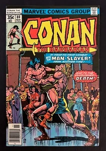 Conan the Barbarian #80 Hi-Grade Mark Jewelers Variant Marvel Comics 1977 - Picture 1 of 6