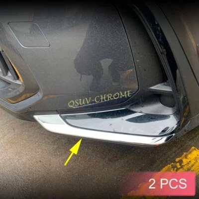 Para 2022-2025 Lexus NX Cromo Coche Parachoques Delantero Esquina Protector Cubierta Zapa... - Imagen 1 de 4
