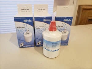 EcoAqua EFF-6011A Fridge Water Filter Compatible with Samsung DA29-00003G - 3 Pk - Picture 1 of 6