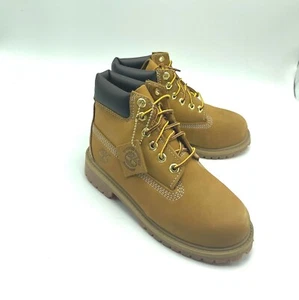 Timberland 6" Premium Boot Wheat (PS) TB-012709-713 Kids Boot 1-13.5 - Picture 1 of 6