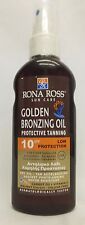 Rona Ross Golden Bronzing Oil Protective Tanning SPF 10 (160ml)  EXPRESS P&P