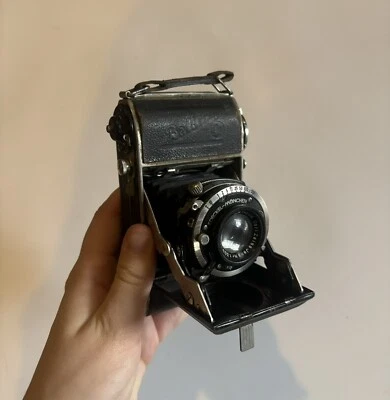 Cámara fotográfica plegable F. Deckel Munchen Compur Balda Baldina - SIN PROBAR Foto 1 de 4
