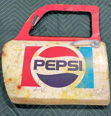 Letrero grande de acero pesado para puerta de coche camión garaje Hot Rod PEPSI de 16" x 19" #PW Foto 1 de 4