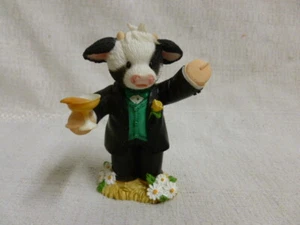 Marys Moo Moos John Deere To The Hoofy Couple Cow 777838 Figurine - Picture 1 of 6