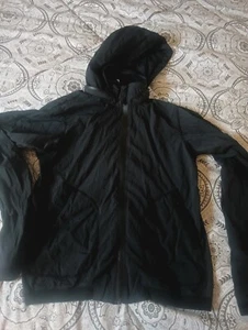 Reigning Champ Black Hooded Jacket - Small - Picture 1 of 4