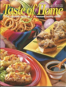 TASTE OF HOME AUG/SEPT 2003 SUMMER CORN SALADS POUND CAKE #1 COOKING MAGAZINE - Imagen 1 de 2