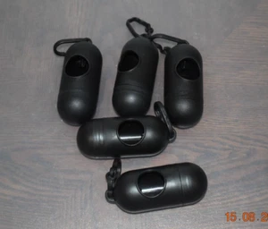 Amazon Basics Hundekotbeutel Spender mit Leinenclip 5 Stück - Bild 1 von 1
