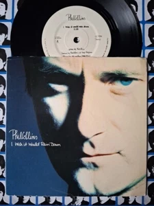 Phil Collins I Wish It Would Rain Down Another Day In Paradise Demo 45 7" Vinyl - Picture 1 of 9
