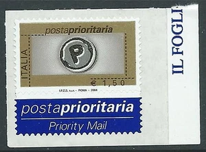 2004 ITALIA POSTA PRIORITARIA 1,50 EURO TIPOGRAFICA MNH ** - ED2 - Imagen 1 de 1