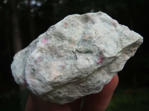 RUBY IN FUCHSITE NATURAL HEART CHAKRA HEALING PSYCHIC AWARENESS CRYSTAL  - Picture 1 of 9