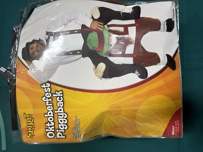 Spirit ! 啤酒节猪背! 包括:带填充腿的 Piggyback 服装。 — 第 1/4 张图片