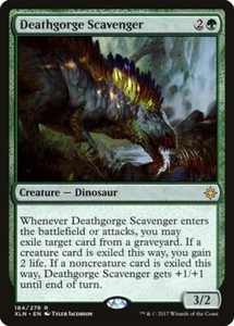 MTG Deathgorge Scavenger NM Ixalan XLN Magic Gathering card dinosaurs - Picture 1 of 3