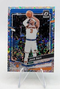 Josh Hart 2023-24 Panini Donruss Optic Silver Disco Fast Break Prizm #115 Knicks - Picture 1 of 2