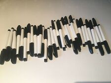 Black Marker Pen ideal for wipe off wall charts Job Lot of x30