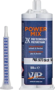 1 adhesivo universal de reparación de poliuretano transparente VIP 2K Power Mix 5 min - VIP25C - Imagen 1 de 1