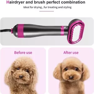 Pet/dog/cat Hair Dryer |dog Grooming Dryer Blower with Replaceable Slick - Picture 1 of 8