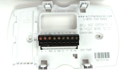 Honeywell RTH6580WF1001 7-Day Programmable Wi-Fi Smart BACK WALL PLATE - Image 1 of 2