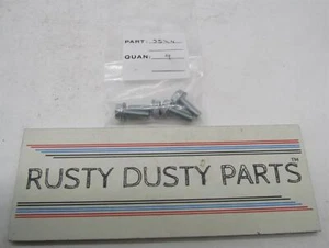 Lote de 4 tornillos de brida originales Harley-Davidson NOS 3574 - Imagen 1 de 3