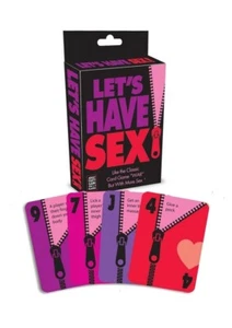 Let's Have Sex Card Game War But W/ More Sex Adult Sexual Adventure - Picture 1 of 4