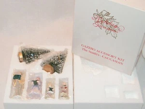 New Holiday Treasures Accessory Kit for Lighted Gazebo . The Smith's - Caucasian - Picture 1 of 8
