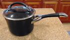 Circulon Symmetry Nonstick  Induction 3 qt Hard-Anodized Saucepan With Lid