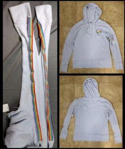 Damen Hoodie Gr. Medium Junior leicht langarm Joe Boxer Rainbow 🌈 - Bild 1 von 9