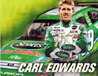 AUTOGRAPHED 2010 Carl Edwards #99 Scotts Turf Builder (Roush Racing) 9X11 SIGNED