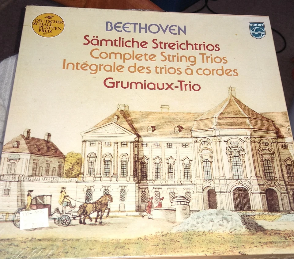 New/Sealed:  Beethoven Complete String Trio / Grumiaux-Trio    3 LPs - Image 1 of 1