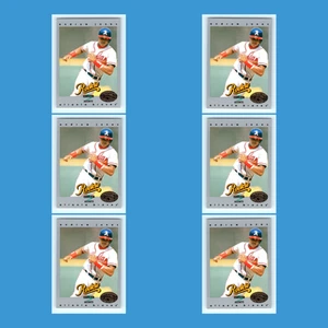Andruw Jones lotto di 6 carte da baseball punteggio stock premium Atlanta Braves - Foto 1 di 8