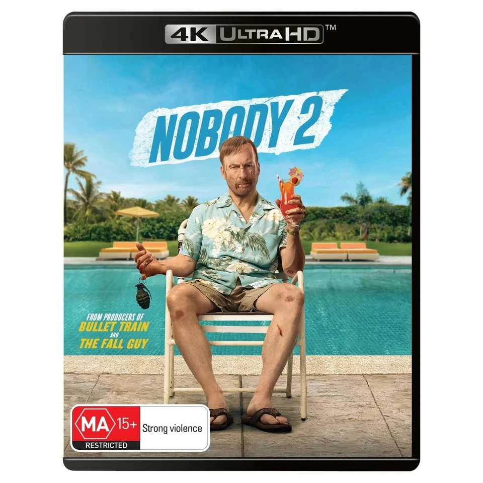Nobody 2 4K Ultra HD BRAND NEW Region B - image 1 of 1