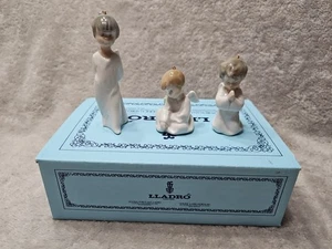 Lladro Porcelain Miniangelitos Mini Angels 1604 Lladró Nativity Christmas W Box - Picture 1 of 9